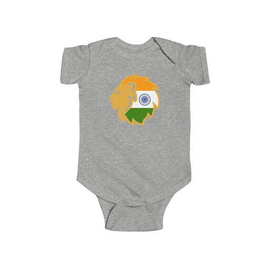 Copy of Copy of Copy of Copy of Copy of Lion Crest Infant Bodysuit — Green & Gold Baby Onesie