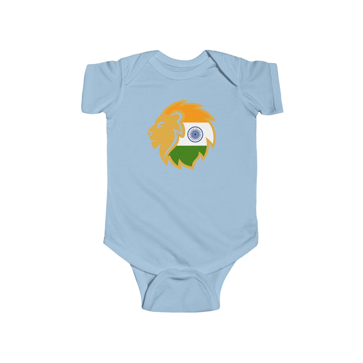 Copy of Copy of Copy of Copy of Copy of Lion Crest Infant Bodysuit — Green & Gold Baby Onesie